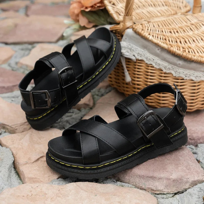 MONIX | ADJUSTABLE PLATFORM SANDALS