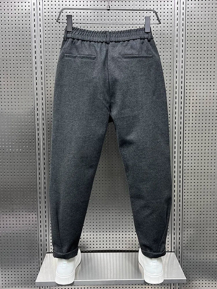 Marcello™ Elegant Mélange Trousers/Pants