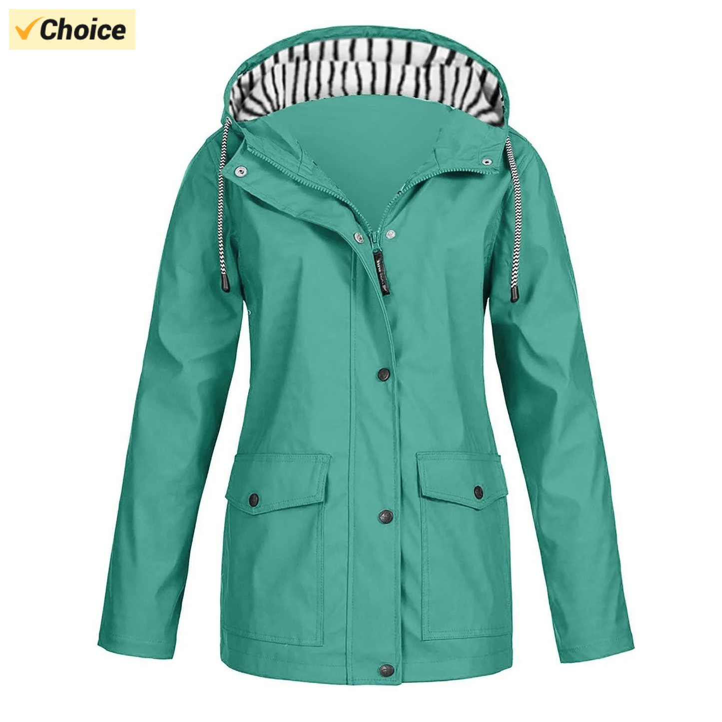 Linda - Hooded Rain Jacket