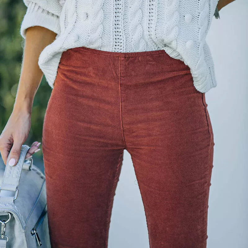 Chloe I Corduroy Flare Pants