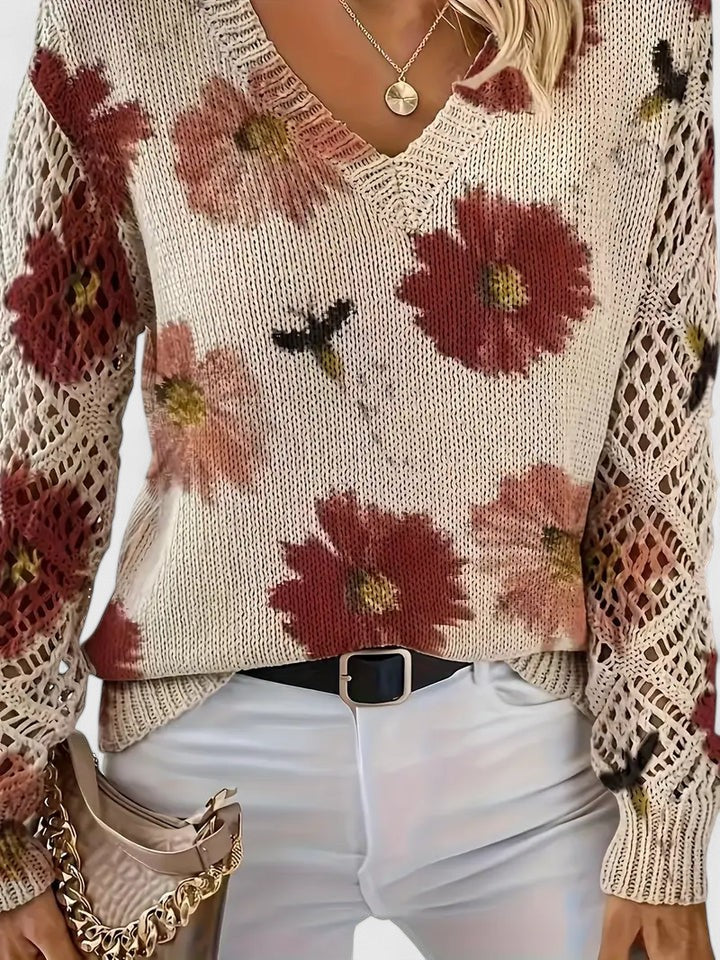 Daisy™ Floral Knit Jumper