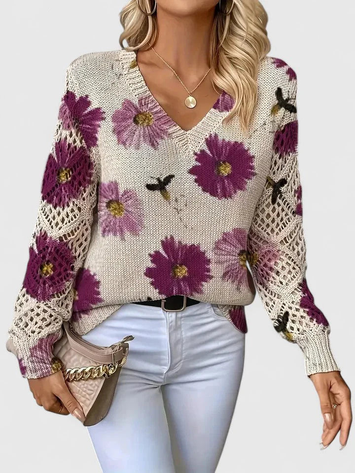 Daisy™ Floral Knit Jumper
