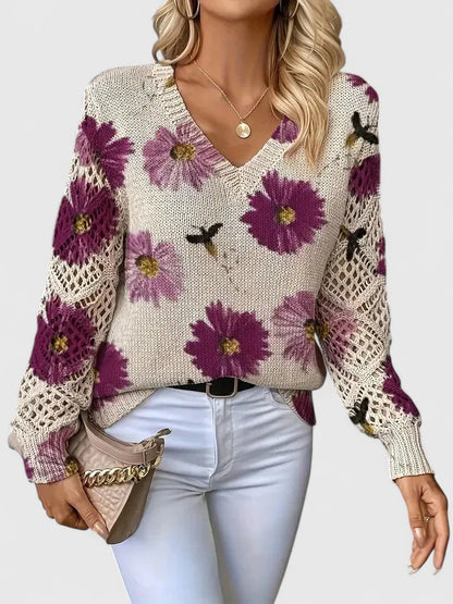 Daisy™ Floral Knit Jumper