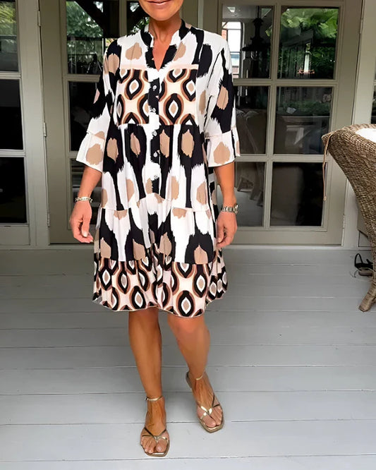 Lavira - Elegant Midi Dress