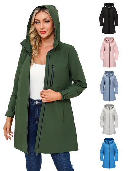 Helen™ Women's Waterproof Long Jacket