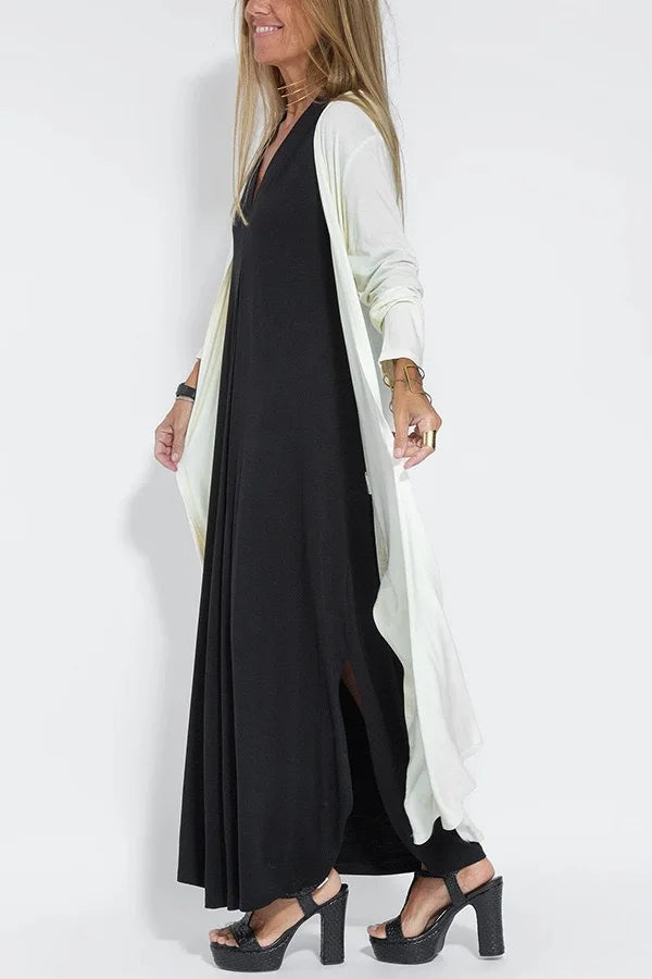 Lyvazza - Elegant long dress + cardigan FREE