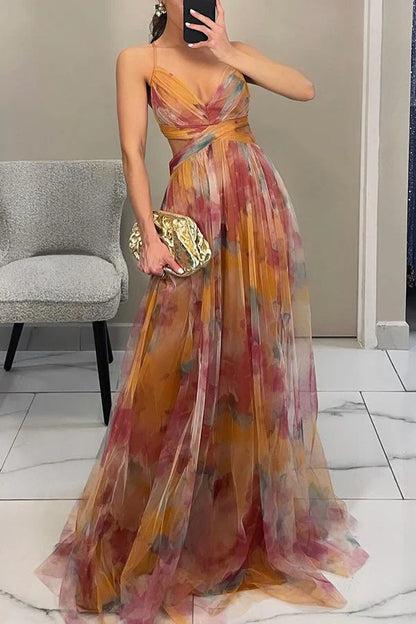 Esme – Flowy Printed Dress