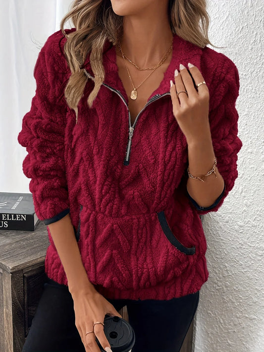 Lyenne | Soft Touch Plush Sweatshirt