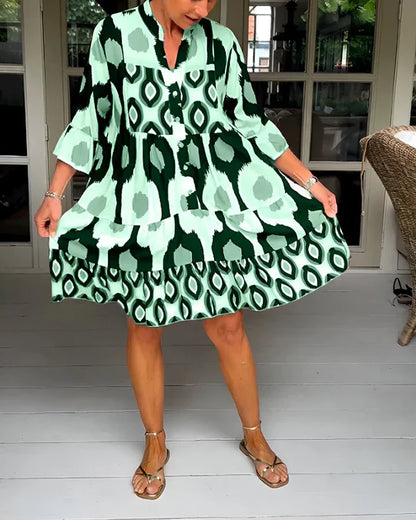 Lavira - Elegant Midi Dress