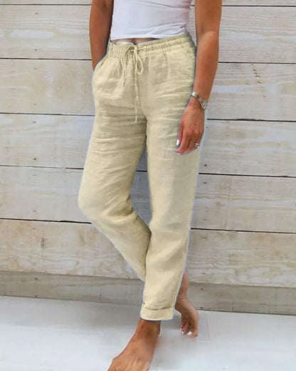 RACHEL | COMFORTABLE DRAWSTRING PANTS
