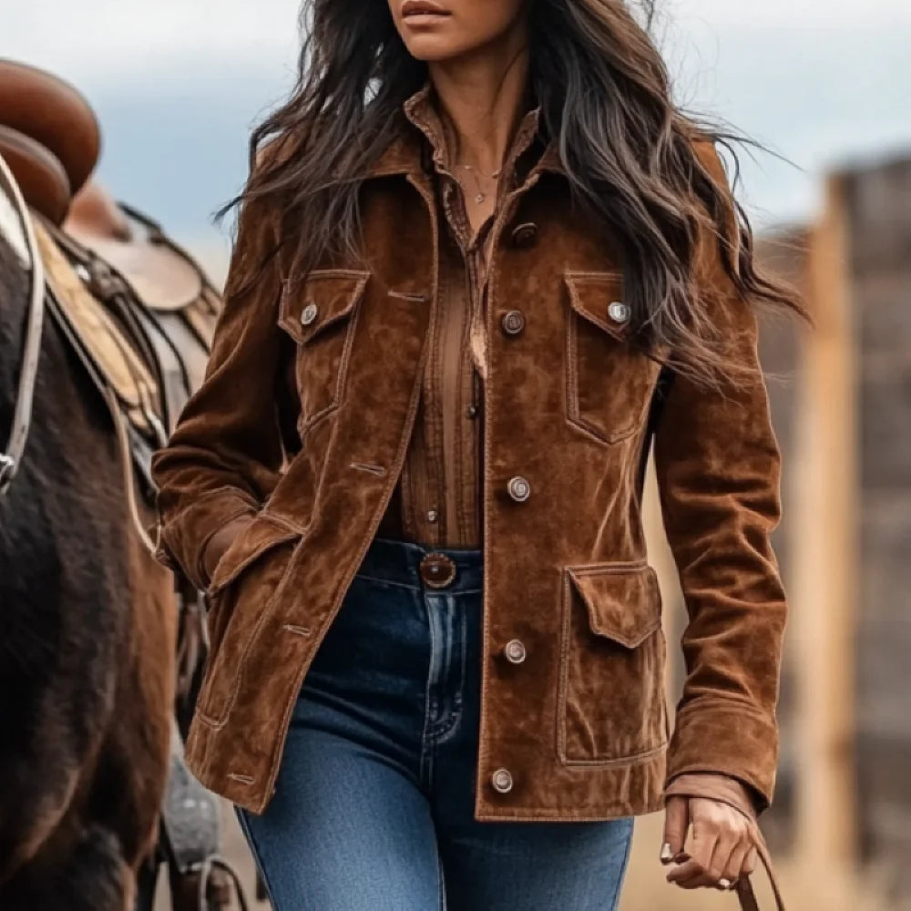 Durham Leather Field Jacket