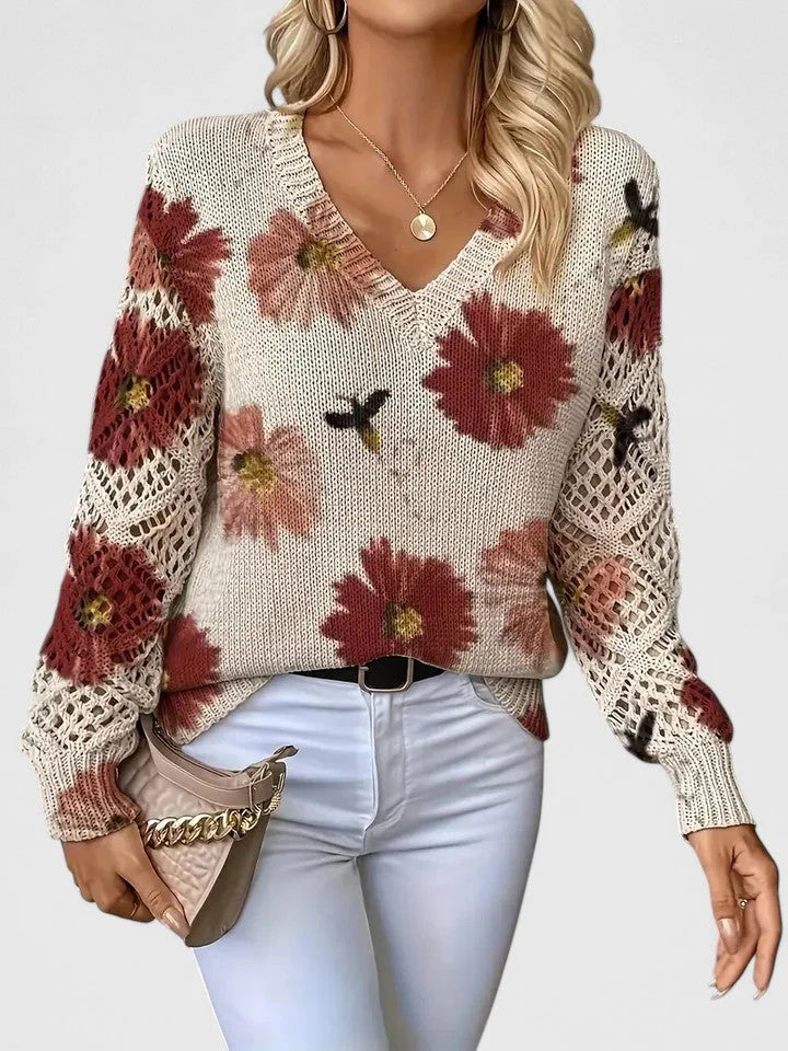 Daisy™ Floral Knit Jumper