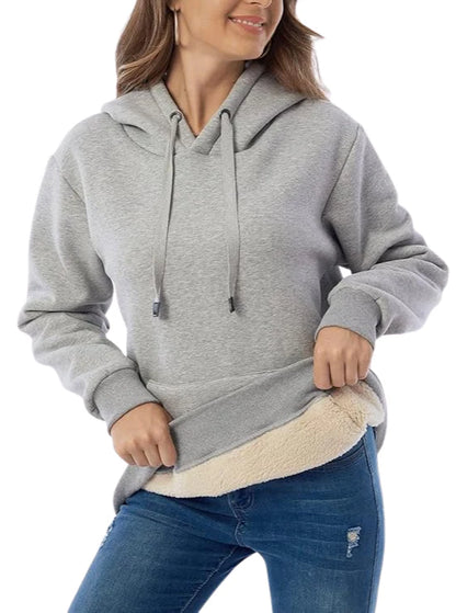 Evelyn Cosy Teddy Lined Hoodie