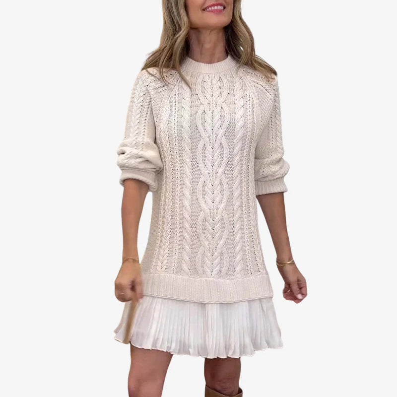 Zorina Knit Sweater Dress