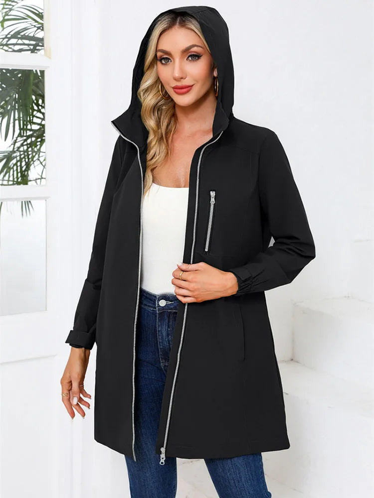 Helen™ Women's Waterproof Long Jacket
