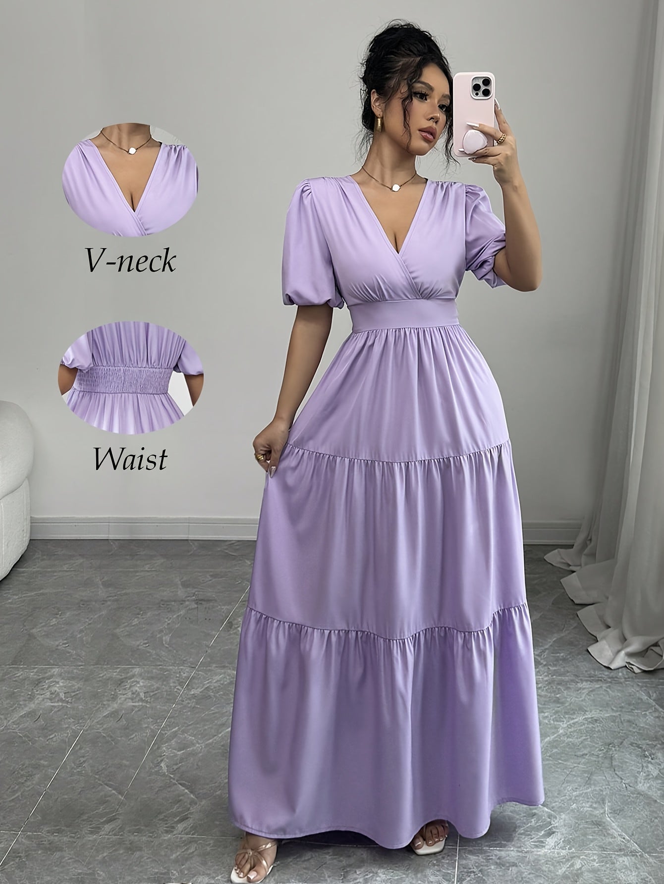 Lavender Dream – Maxi Dress