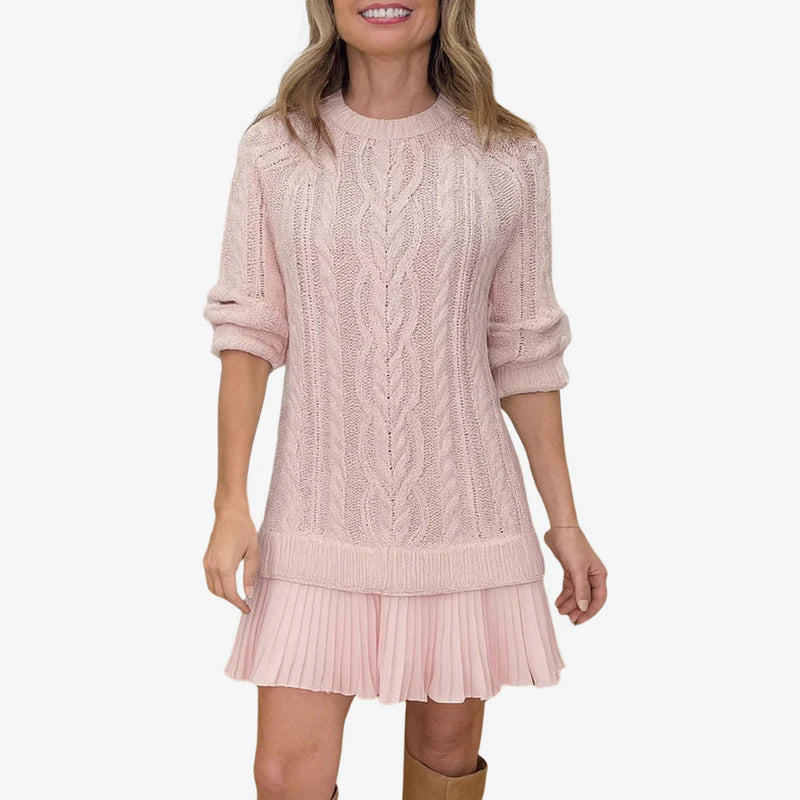 Zorina Knit Sweater Dress