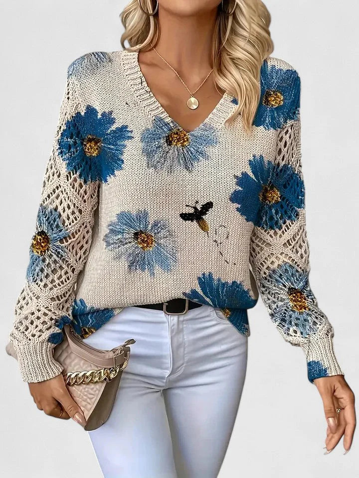 Daisy™ Floral Knit Jumper