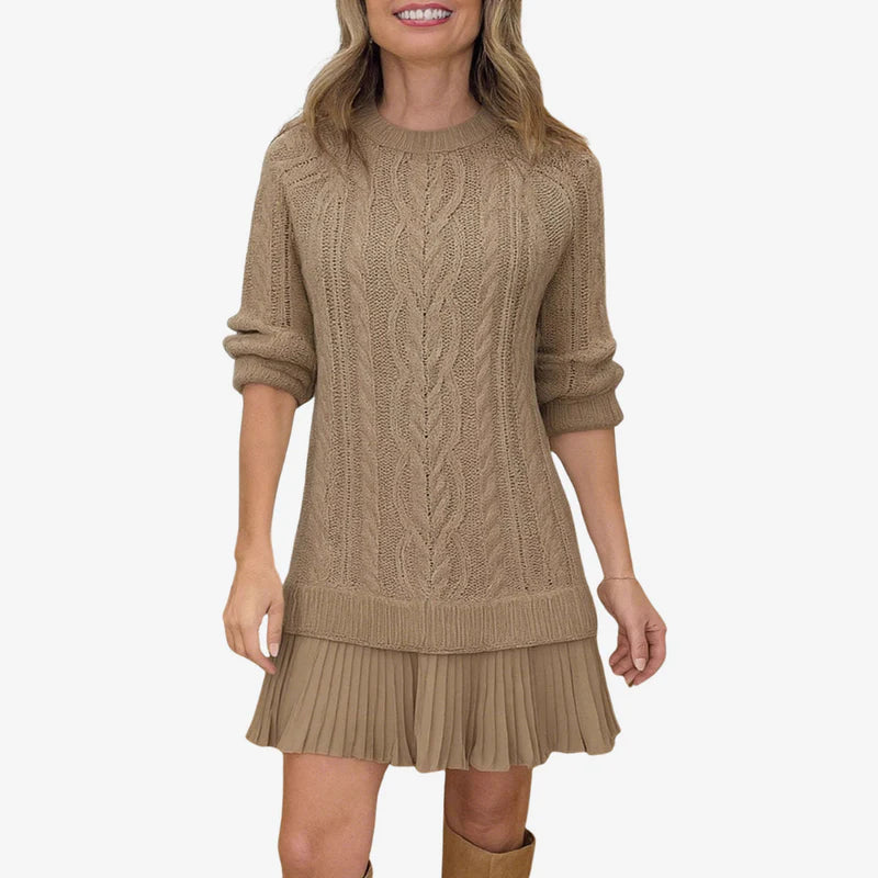 Zorina Knit Sweater Dress