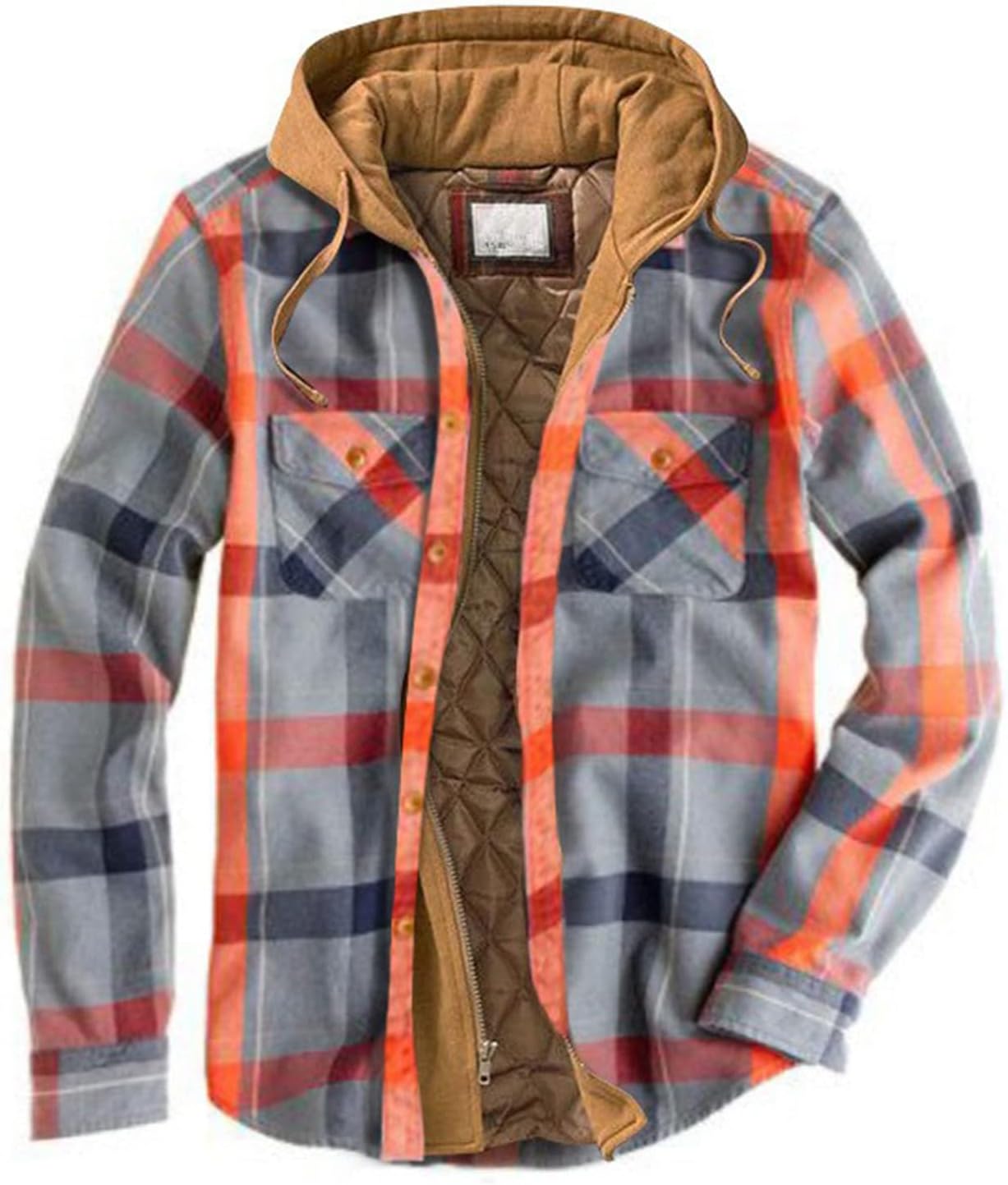 NOHR | Patchwork Waistcoat with Check Pattern