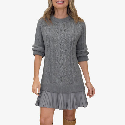 Zorina Knit Sweater Dress