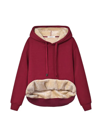Evelyn Cosy Teddy Lined Hoodie