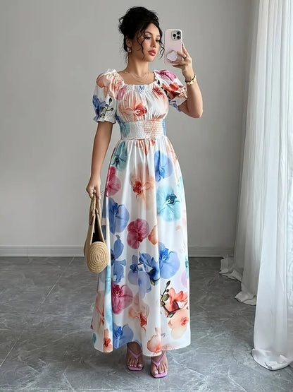 Luna - Floral Maxi Dress