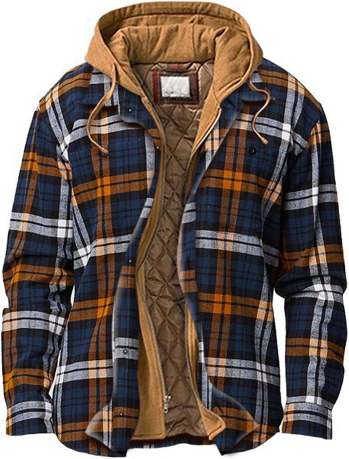 NOHR | Patchwork Waistcoat with Check Pattern
