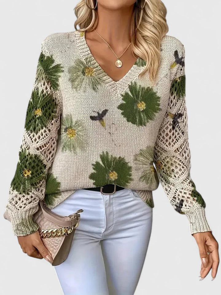 Daisy™ Floral Knit Jumper