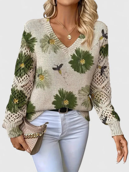 Daisy™ Floral Knit Jumper