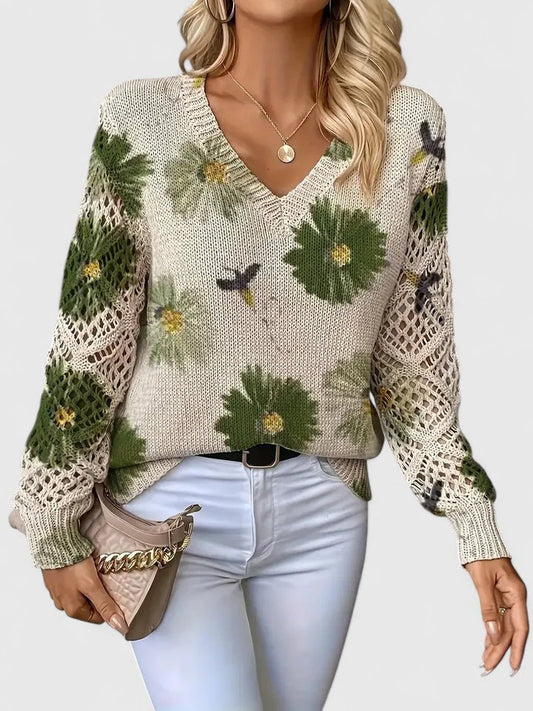 Daisy™ Floral Knit Jumper
