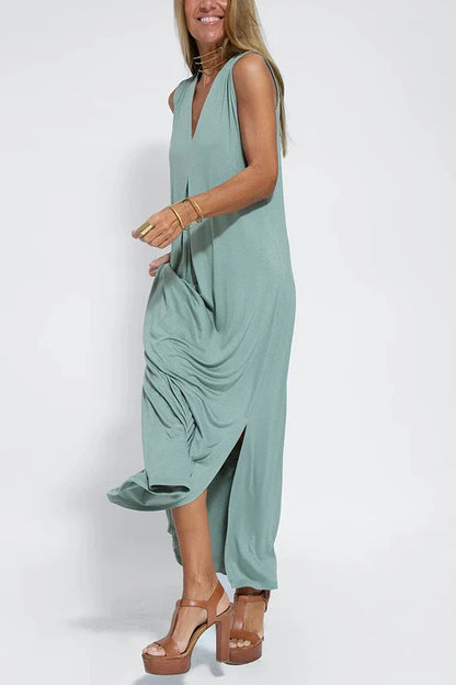 Lyvazza - Elegant long dress + cardigan FREE
