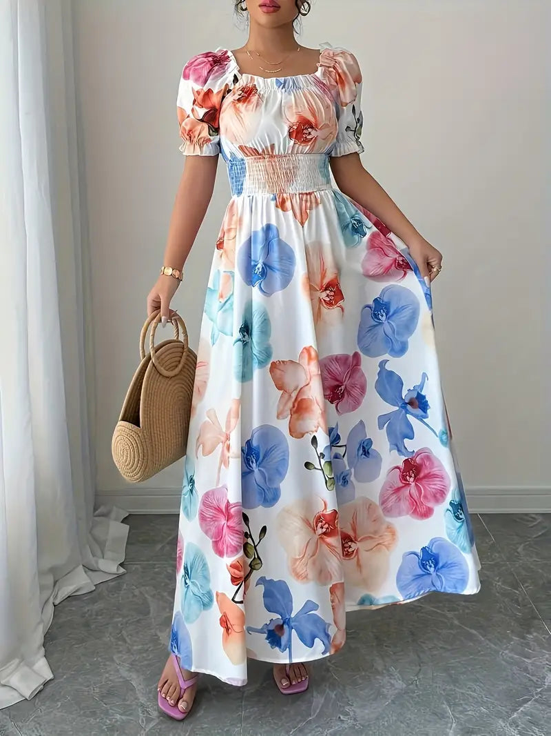 Luna - Floral Maxi Dress