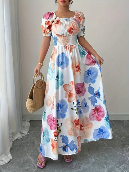 Luna - Floral Maxi Dress