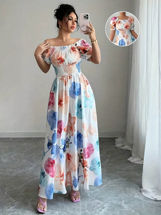 Luna - Floral Maxi Dress