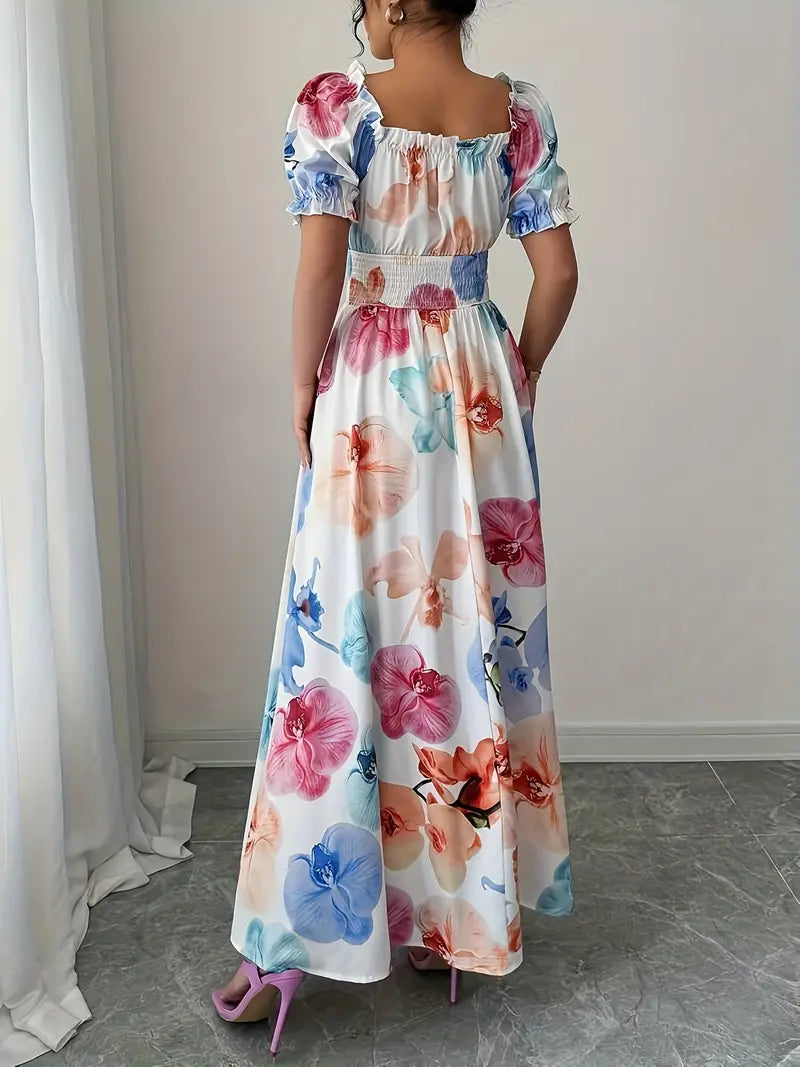 Luna - Floral Maxi Dress