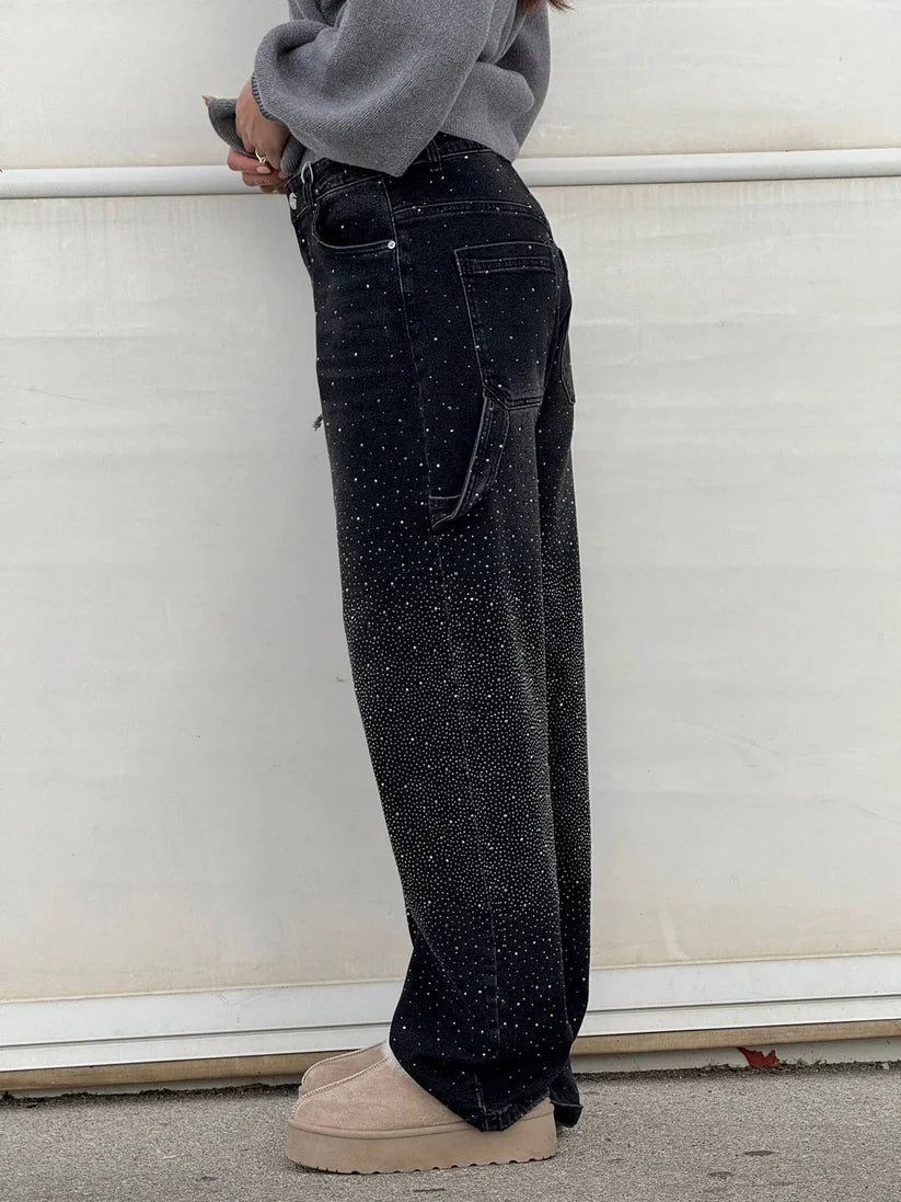 EMILY SHINE BALLOON JEANS