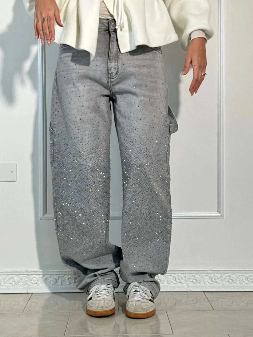 EMILY SHINE BALLOON JEANS