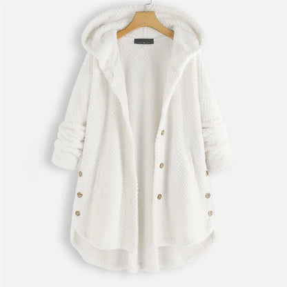 Jesse | Winter Hooded Double-faced Fleece Coat