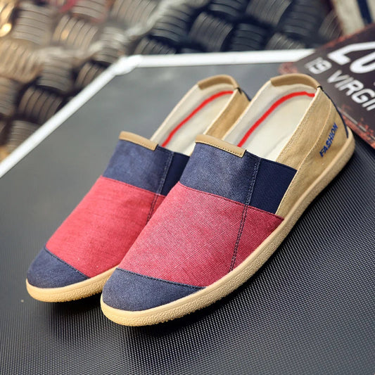 LUCA CANVAS LOAFERS
