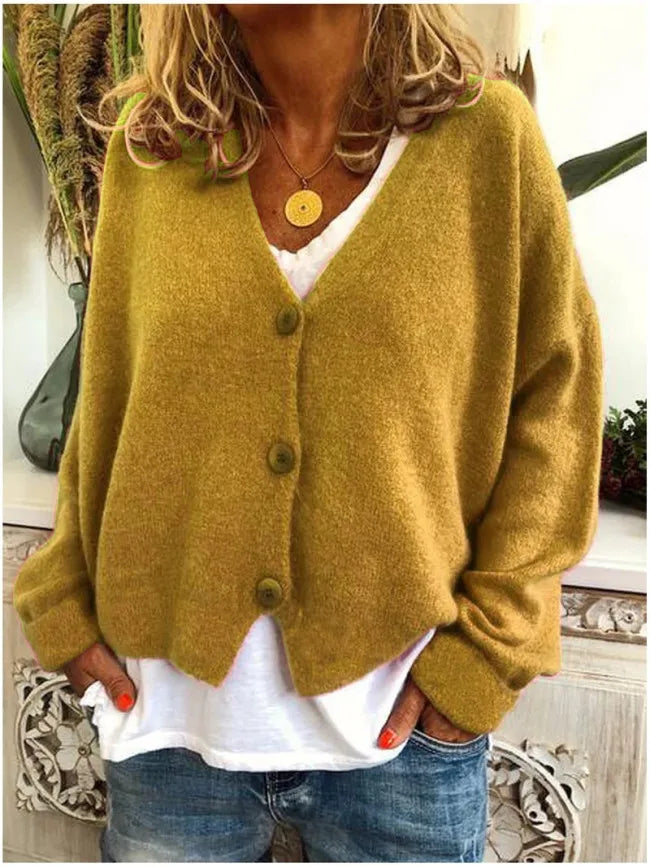 LESLIE | BUTTON FRONT CARDIGAN