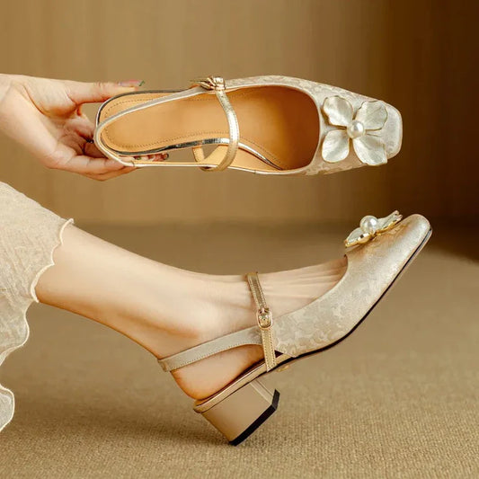 Jaylene – Elegant Block Heel Pumps