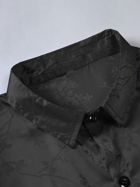 Bogdan - Elegant Short Sleeve Printed Shirt