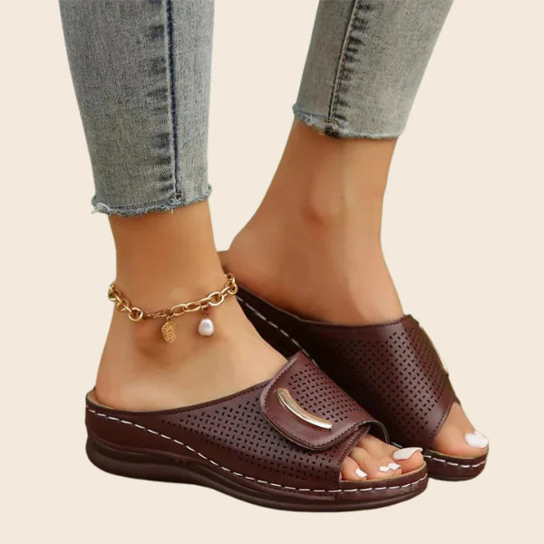 LIREEN | BREATHABLE COMFORT SLIDE SANDALS