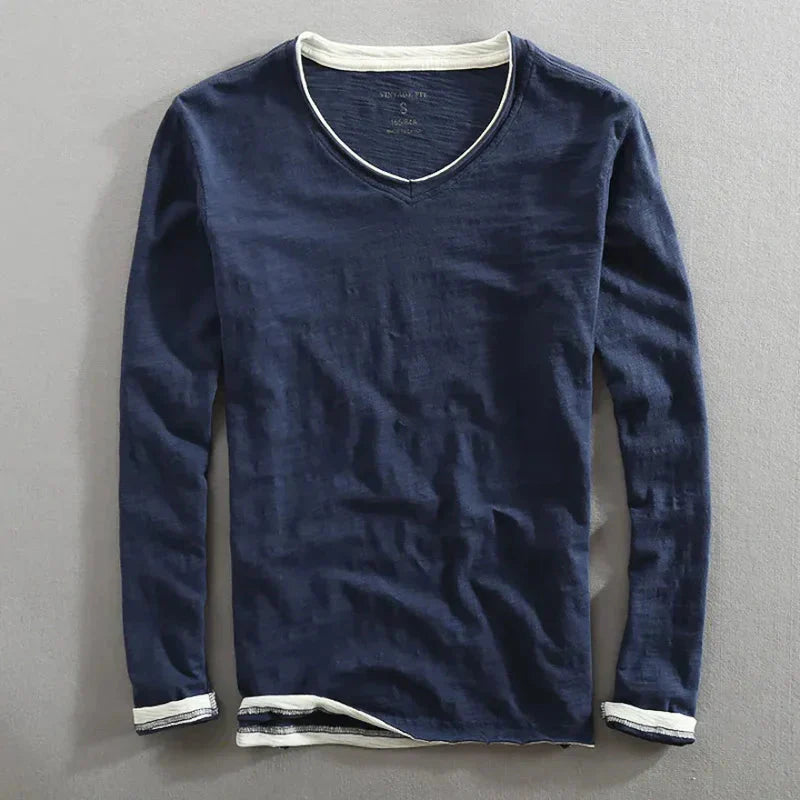 Valmont Long-Sleeve Shirt made of Cotton