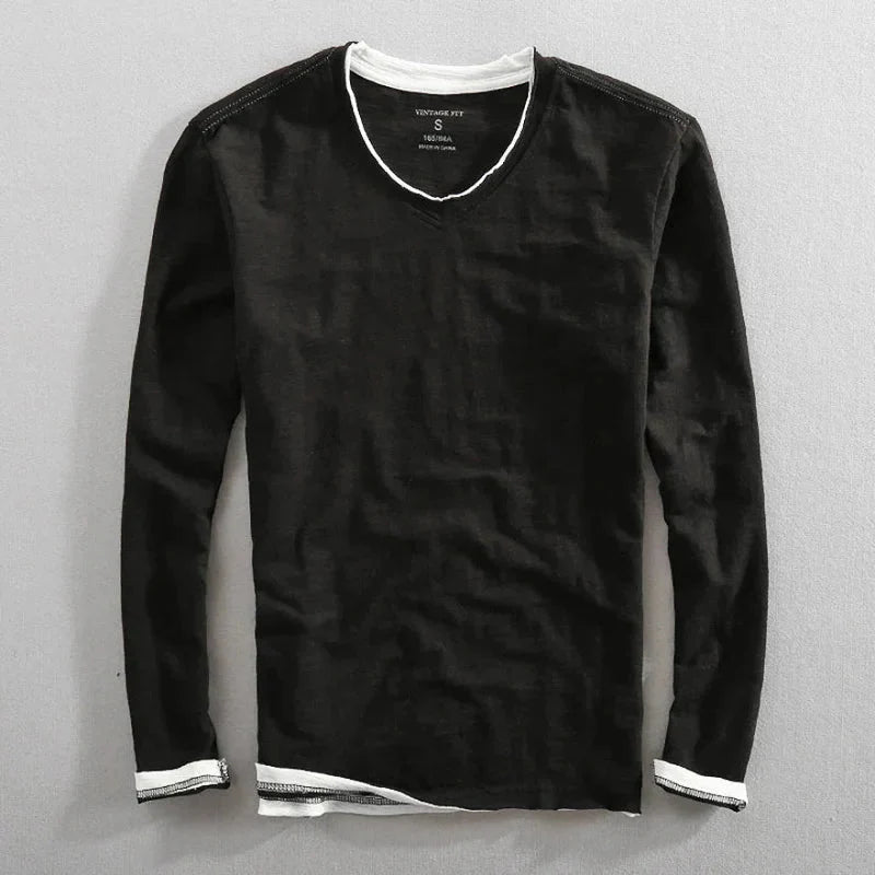 Valmont Long-Sleeve Shirt made of Cotton