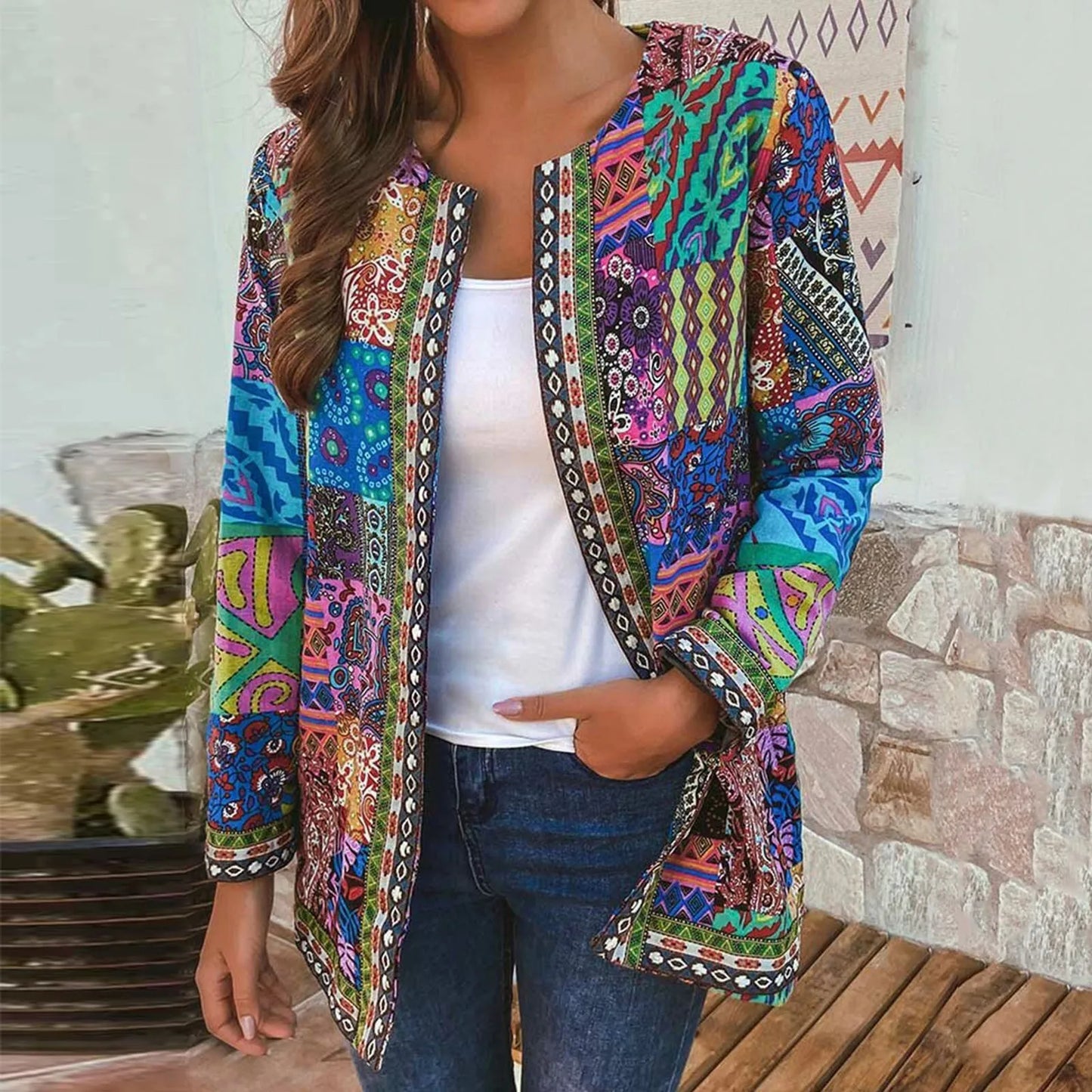 Abby - Patterned Sweater