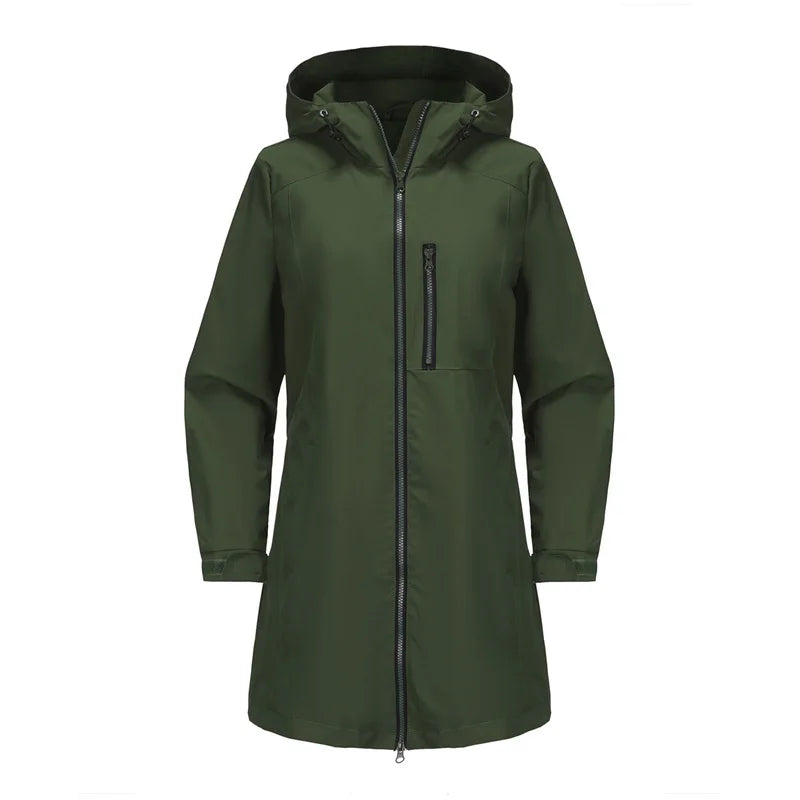 Helen™ Women's Waterproof Long Jacket