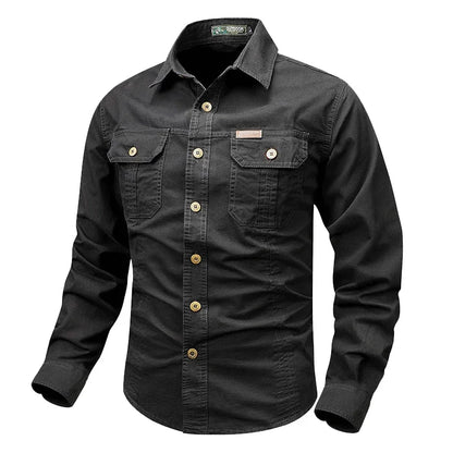 Theodor - Long Sleeve Shirt With Pocket