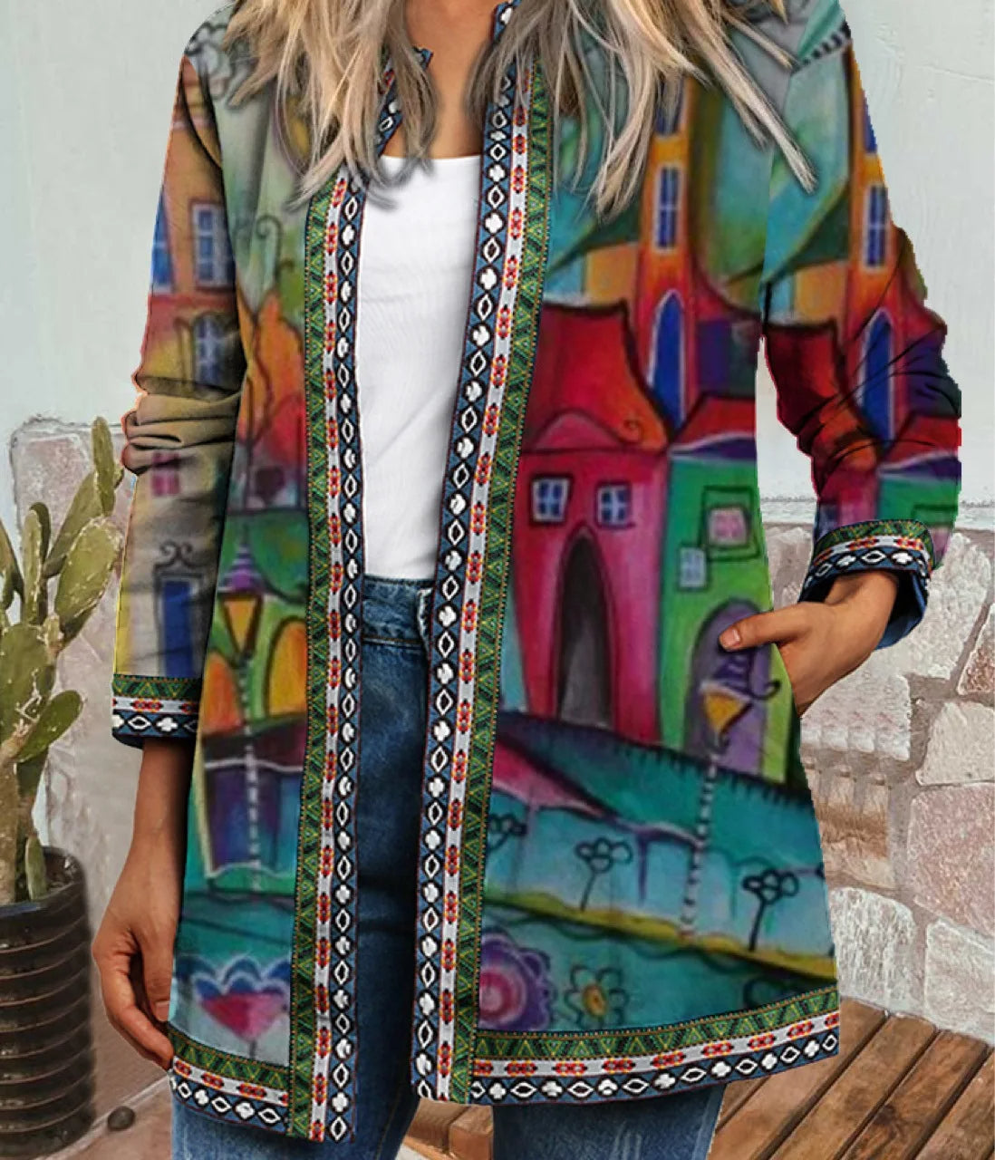 Abby - Patterned Sweater